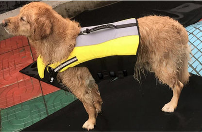 Inflatable Pet Life Jacket for Safe Swimming Dogs